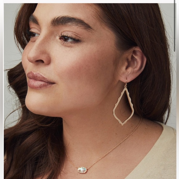 Kendra Scott Sophee Drop Earrings Rose Gold - Picture 7 of 7